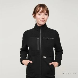 New w/o tags Figs Sherpa Jacket